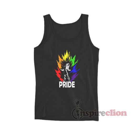 Dragon Ball Z Super Saiyan Vegeta Powerful Pride Tank Top