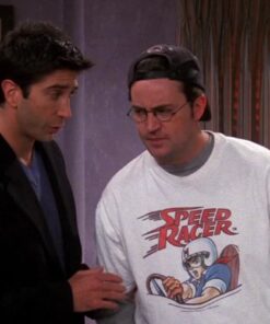 Friends Tv Show Chandler Bing Speed Racer T-Shirt