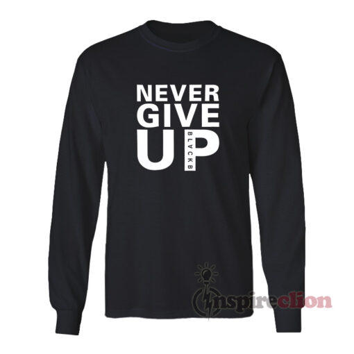 Mohamed Salah Never Give Up Long Sleeves T-Shirt