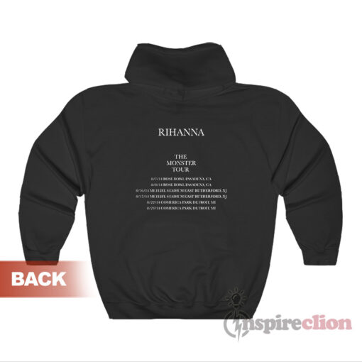 Pour It Up Rihanna The Monster Tour Hoodie
