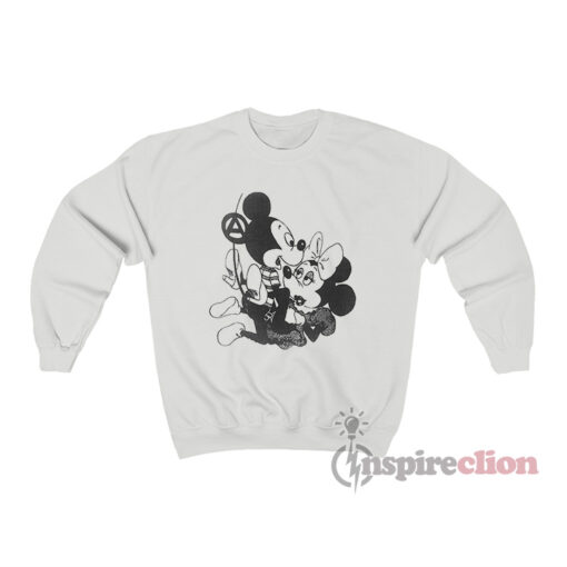 Seditionaries Mickey And Minnie Mouse Sweatshirt
