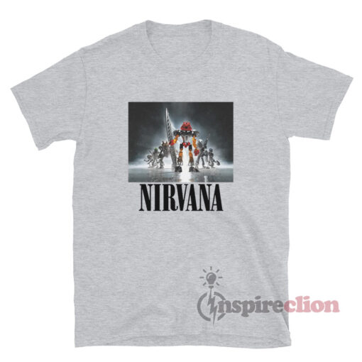 Bionicle Nirvana Parody Meme T-Shirt