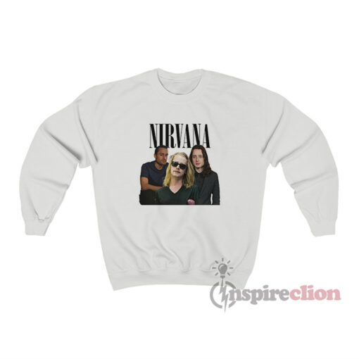 Macaulay Kieran And Rory Culkin Nirvana Parody Sweatshirt