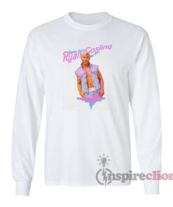 Barbie 2023 Ryan Gosling As Ken Long Sleeves T-Shirt