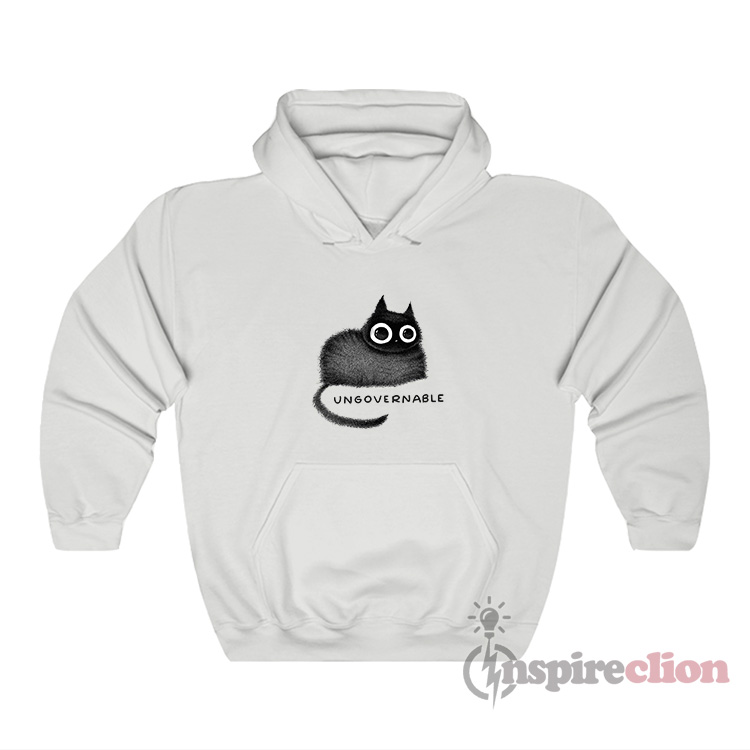 Ungovernable Cat Meme Hoodie For Unisex - Inspireclion.com