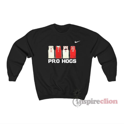 Arkansas Razorbacks Basketball Pro Hogs Sweatshirt