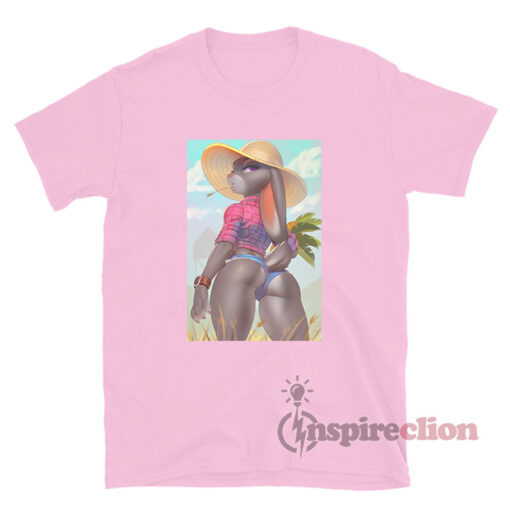 Judy Hopps Zootopia Bunny Pussy T-Shirt