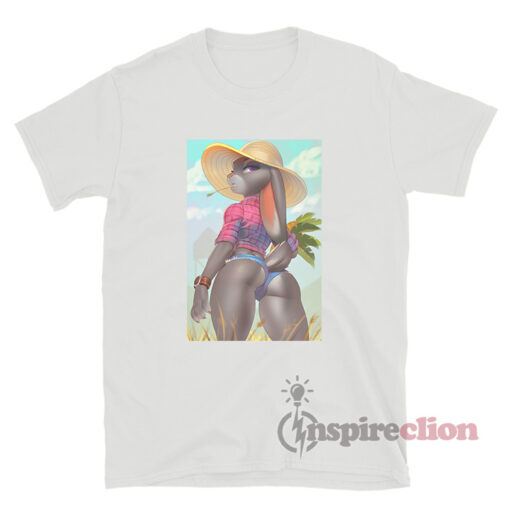 Judy Hopps Zootopia Bunny Pussy T-Shirt