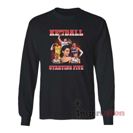 Kendall Jenner Starting Five Long Sleeves T-Shirt