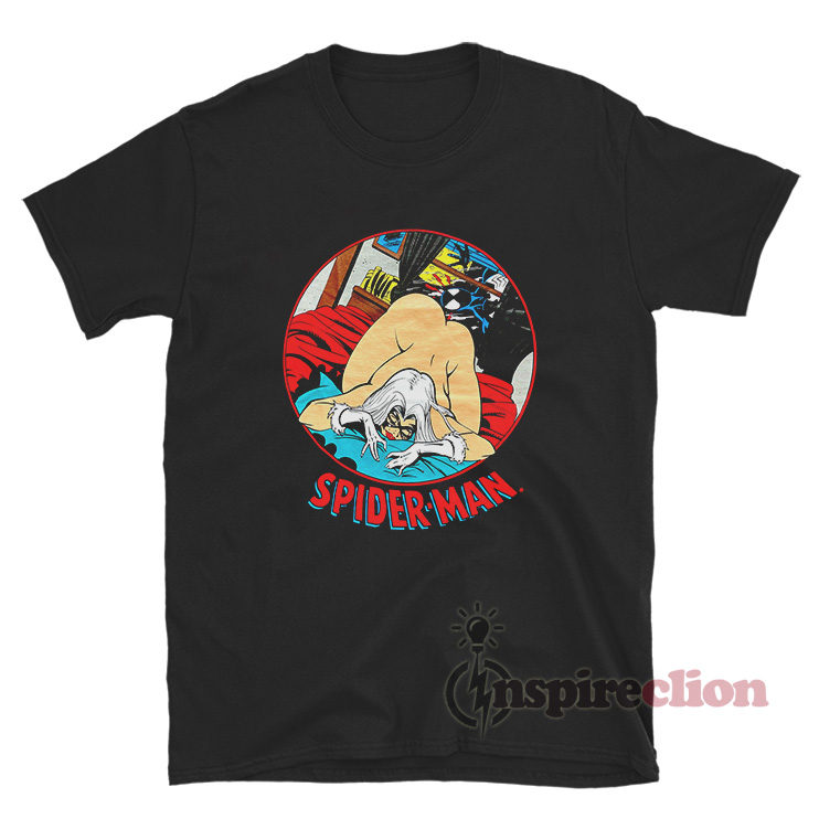 Vintage Black Cat SpiderMan TShirt