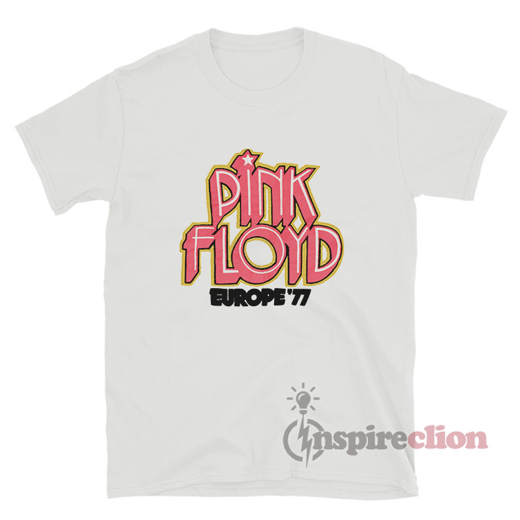 Yellowjackets Pink Floyd Europe 77 TShirt