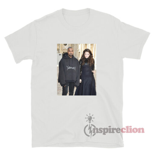 Kanye West And Lorde Photo T-Shirt