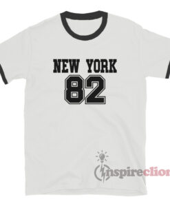 Margot Robbie New York 82 Ringer T-Shirt