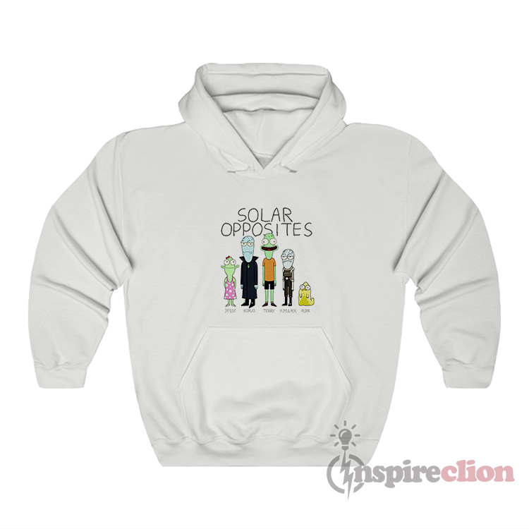 Solar Opposites Jesse Korvo Terry Yumyulack Pupa Hoodie
