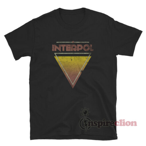The Last Thing He Told Me Interpol Band Triangle Logo T-Shirt