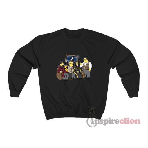 What We Do In The Shadows The Simpsons Family Photo Sweatshirt