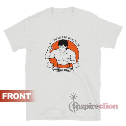 All Japan Pro Wrestling Orange Crush Kenta Kobashi T-Shirt