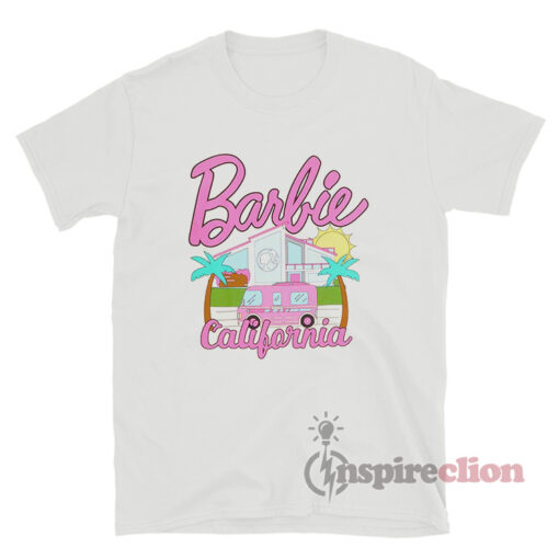 California Barbie Dreamhouse Boyfriend Fit Girls T-Shirt