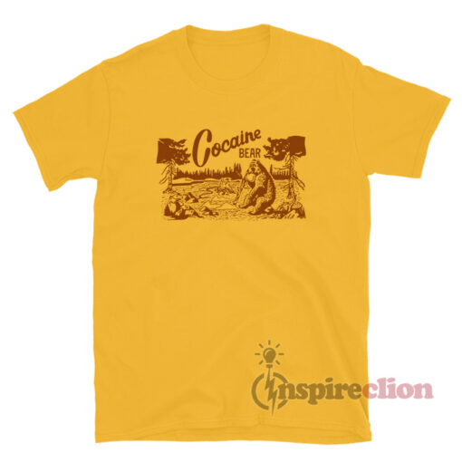 Cocaine Bear Camp T-Shirt