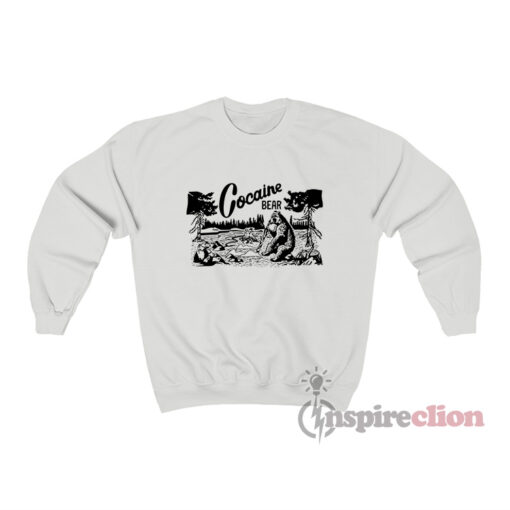 Cocaine Bear Camp Sweatshirt