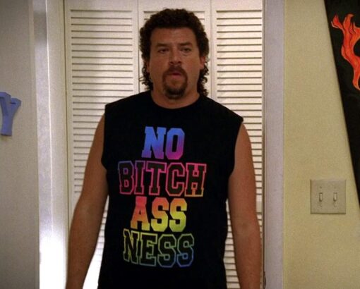 Danny McBride No Bitch Ass Ness Rainbow T-Shirt