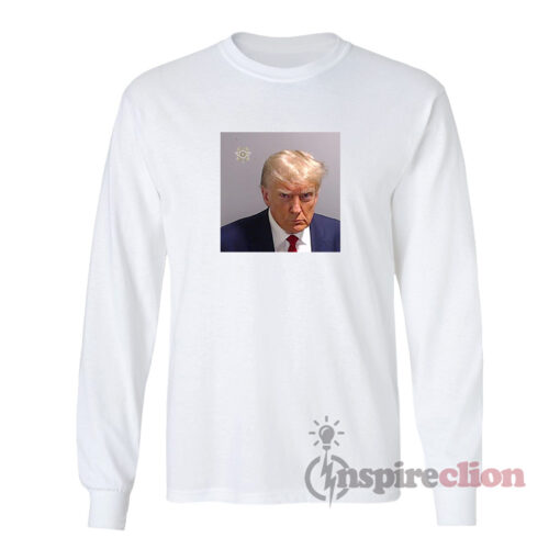 Donald Trump Mugshot 2023 Long Sleeves T-Shirt