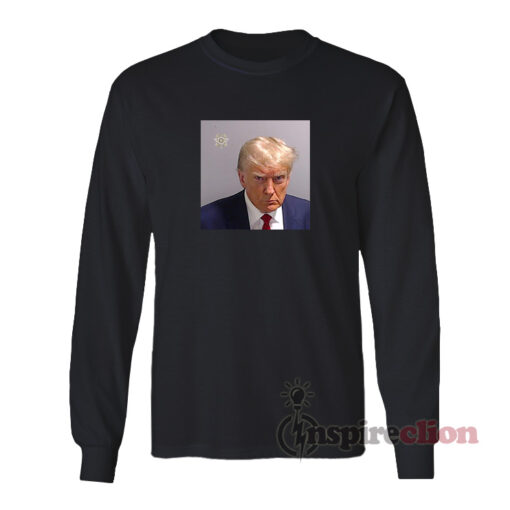 Donald Trump Mugshot 2023 Long Sleeves T-Shirt