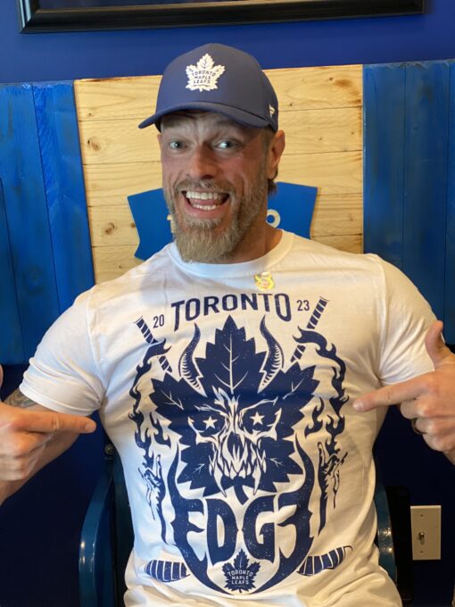 WWE Edge x Toronto Maple Leafs 2023 T-Shirt