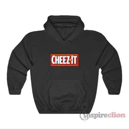 Cheez-It Baked Snack Crackers Logo Hoodie