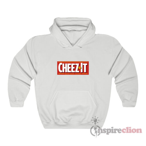 Cheez-It Baked Snack Crackers Logo Hoodie
