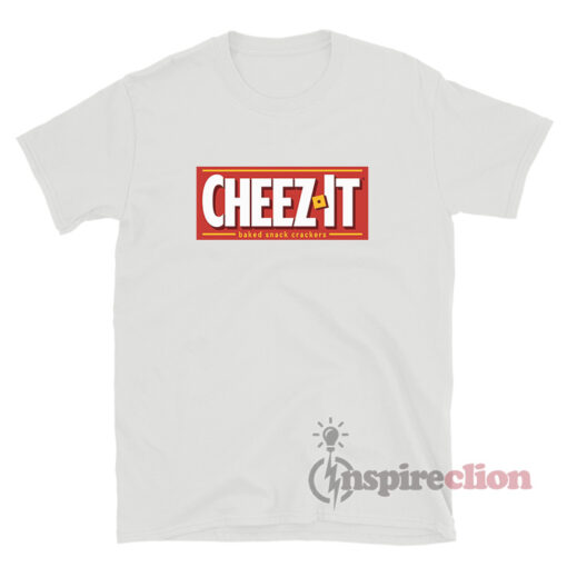 Cheez-It Baked Snack Crackers Logo T-Shirt