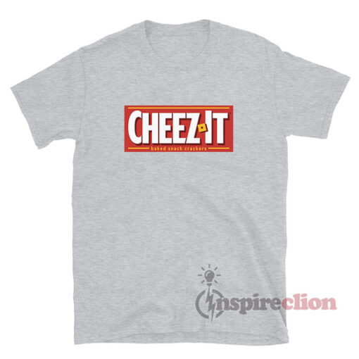 Cheez-It Baked Snack Crackers Logo T-Shirt