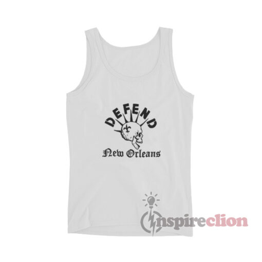 Defend New Orleans Logo Tank Top