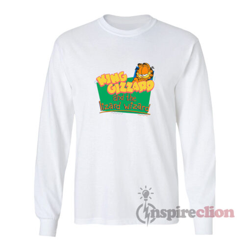 Garfield King Gizzard And The Lizard Wizard Long Sleeves T-Shirt