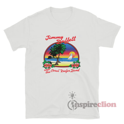 Jimmy Buffett 1981 Coconut Telegraph Tour Vintage T-Shirt