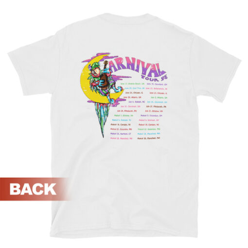 Vintage Jimmy Buffett 1998 Carnival Tour T-Shirt