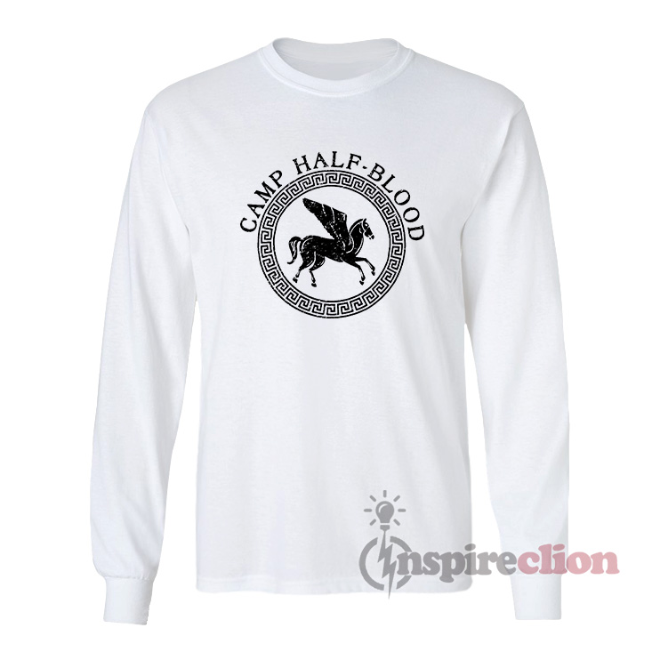 Percy Jackson Camp Half-Blood Logo Long Sleeves T-Shirt