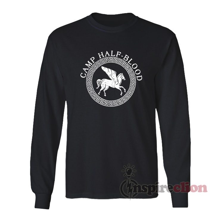 Percy Jackson Camp Half-Blood Logo Long Sleeves T-Shirt