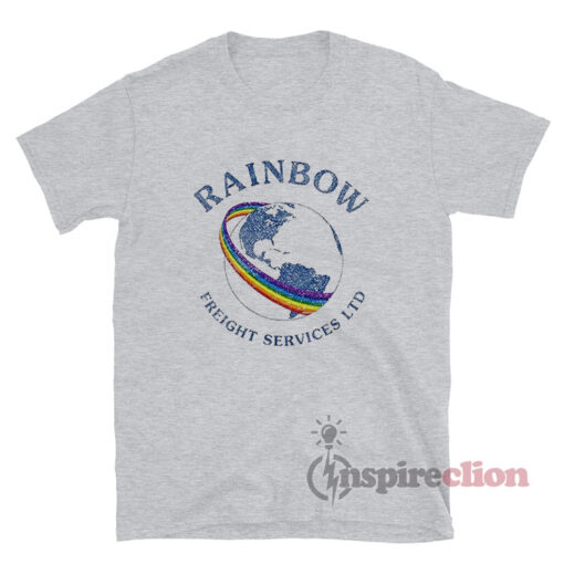 Vintage Rory Gallagher Rainbow Freight Services Ltd T-Shirt