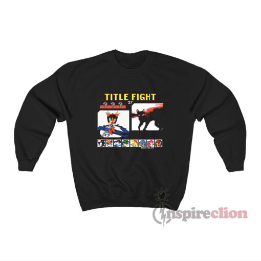 Title Fight Lucky Number Sonic Sweatshirt