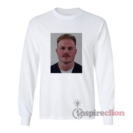 Zach Bryan Mugshot Long Sleeves T-Shirt