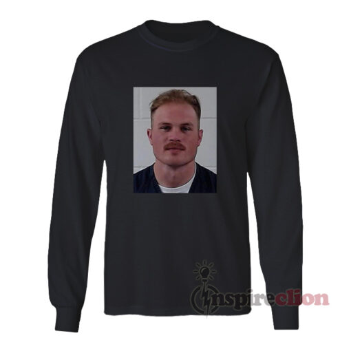 Zach Bryan Mugshot Long Sleeves T-Shirt