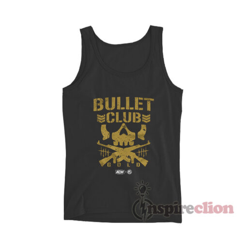 AEW x NJPW Bullet Club Gold Tank Top