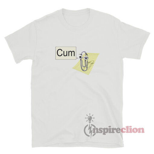 Clippy Cum Meme T-Shirt
