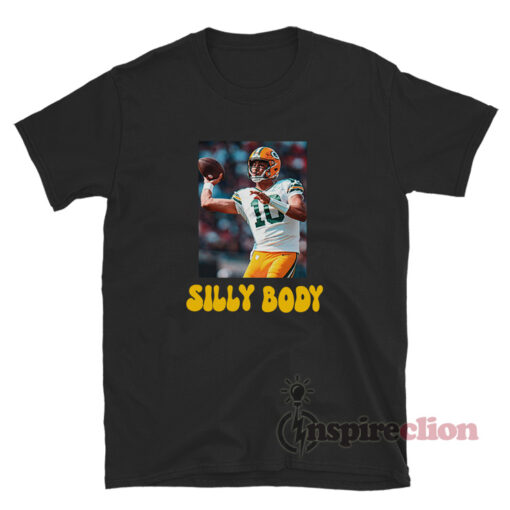 Green Bay Packers Jordan Love Silly Body T-Shirt