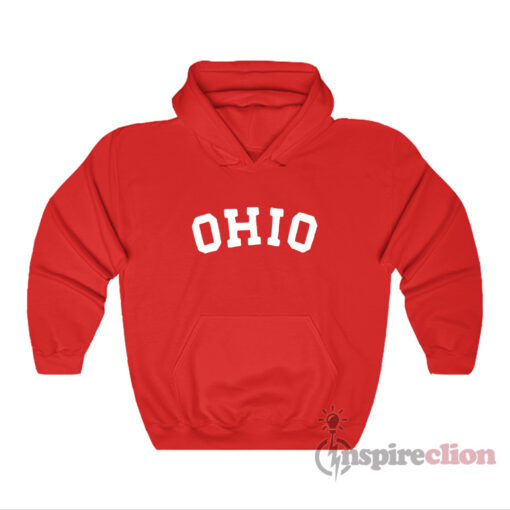 Jesse Owens Block Ohio Hoodie