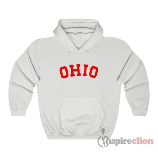 Jesse Owens Block Ohio Hoodie