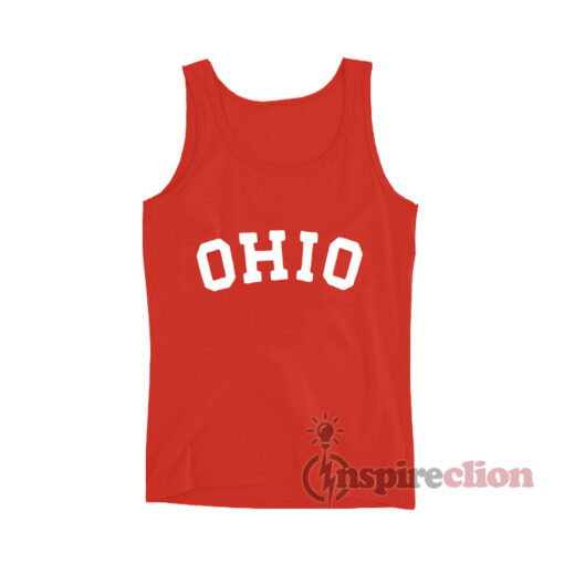 Jesse Owens Block Ohio Tank Top