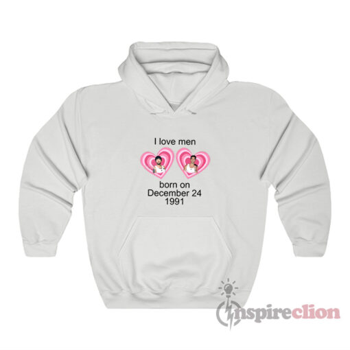 Louis And Taylor Perez I Love Men Born On December Hoodie
