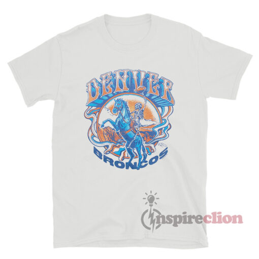 NFL x Grateful Dead x Denver Broncos T-Shirt